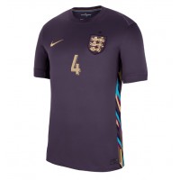 Camiseta Inglaterra Declan Rice #4 Visitante Equipación Eurocopa 2024 manga corta